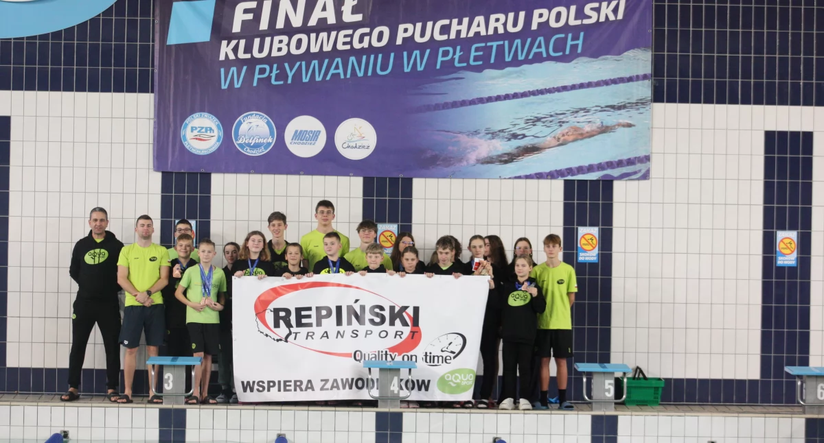 Pływanie, Sukcesy zawodników Sport Pucharze Polski Filip Komar Monika Zarach najlepsi kraju - zdjęcie, fotografia