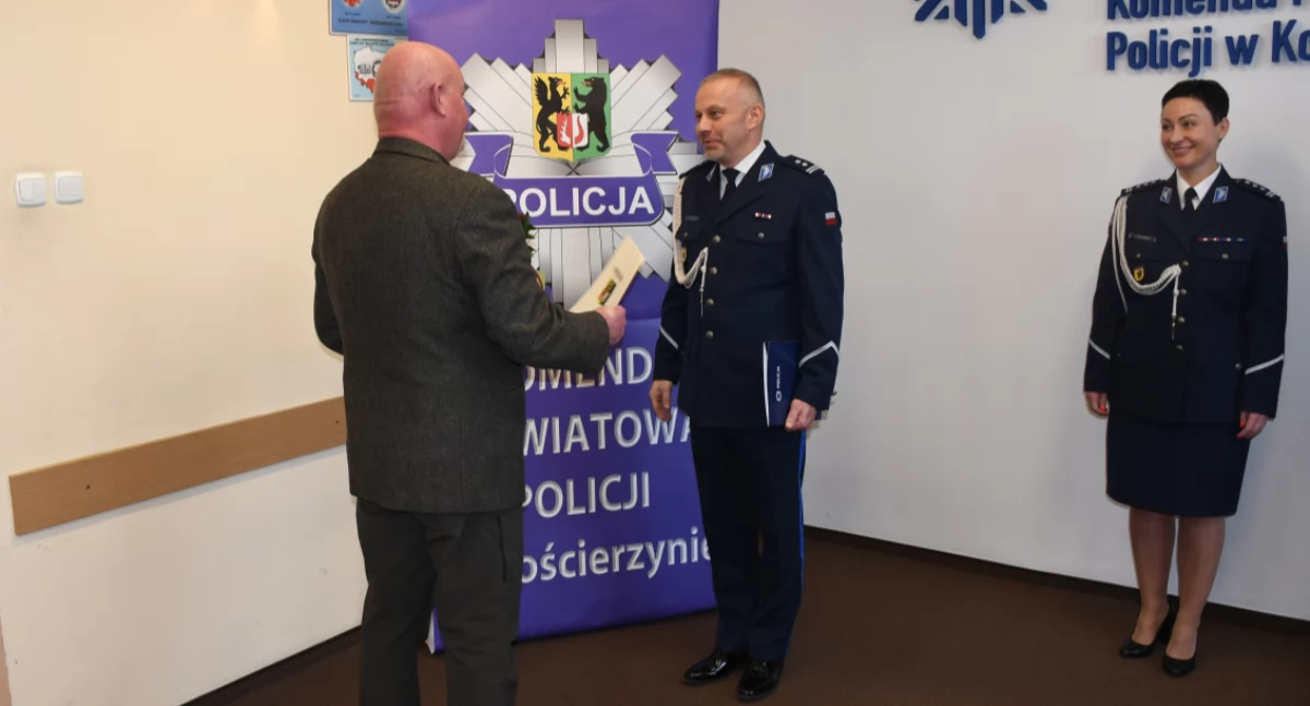Policja, komendant policji Kościerzynie Uroczysta nominacja Radosława Kałaski - zdjęcie, fotografia