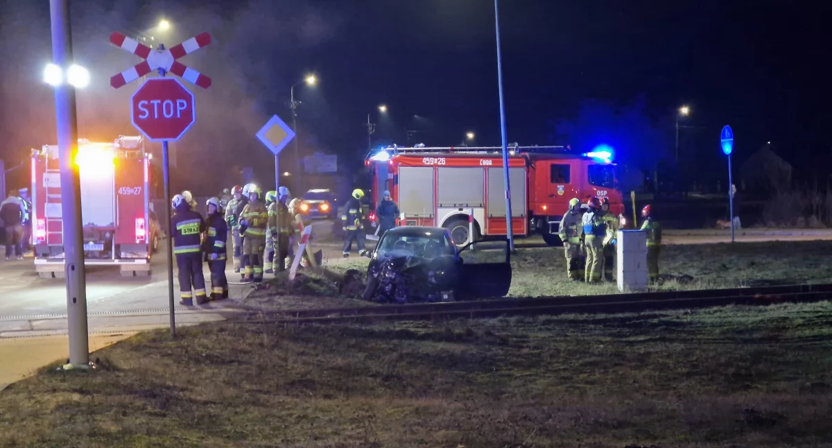 Wypadki, Wypadek przejeździe kolejowym Łubianie! [ZDJĘCIA AKTUALIZACJA] - zdjęcie, fotografia
