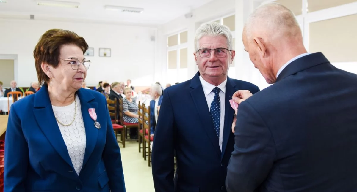 Seniorzy, Złote gminie Kościerzyna wyjątkowe jubileusze małżeńskie - zdjęcie, fotografia