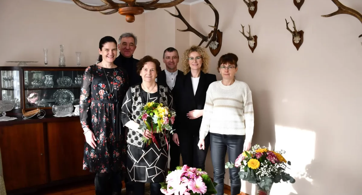 Seniorzy, Wyjątkowe jubileusze gminie Liniewo - zdjęcie, fotografia