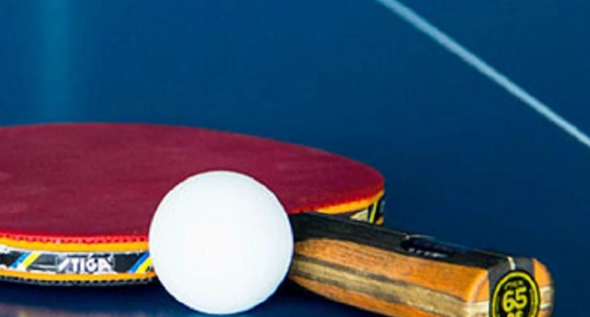 Tenis, Dziemiany Turniej tenisa stołowego młodzież grze! - zdjęcie, fotografia