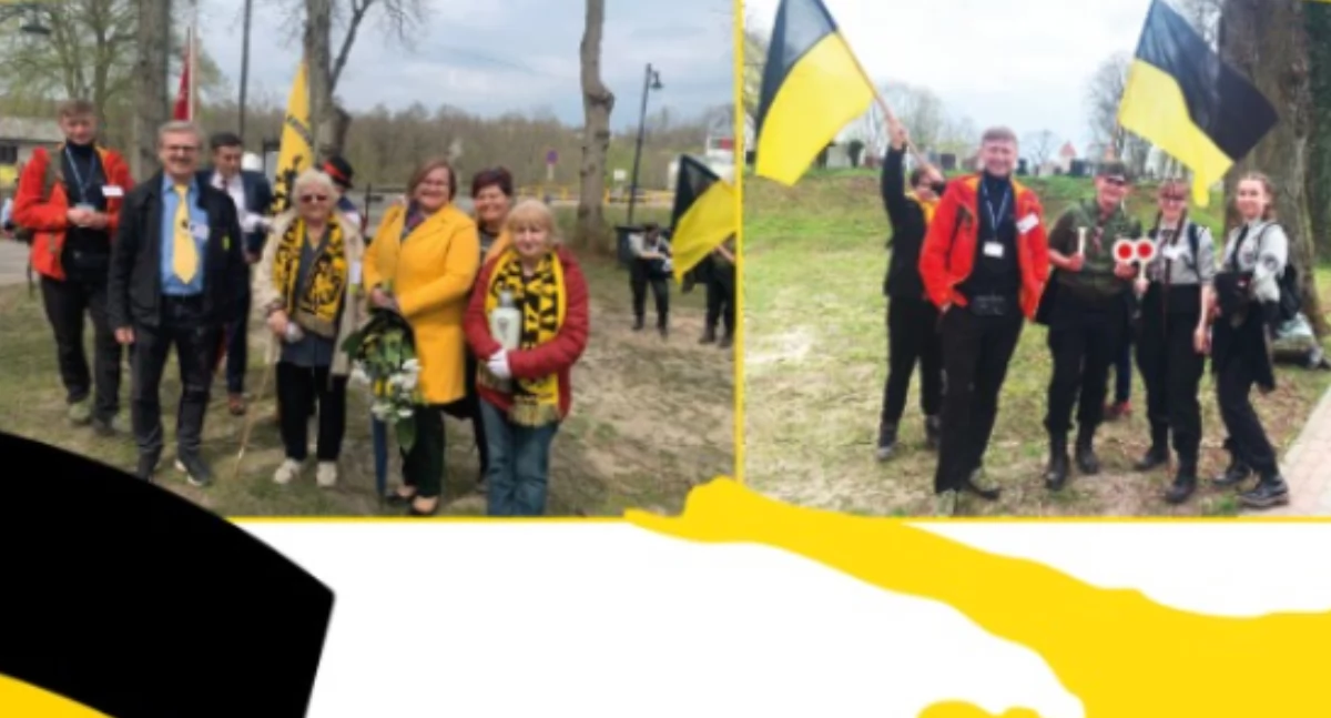 Zapowiedzi, Marsz Flagą patriotyczna wędrówka duchu kaszubskiej tradycji - zdjęcie, fotografia
