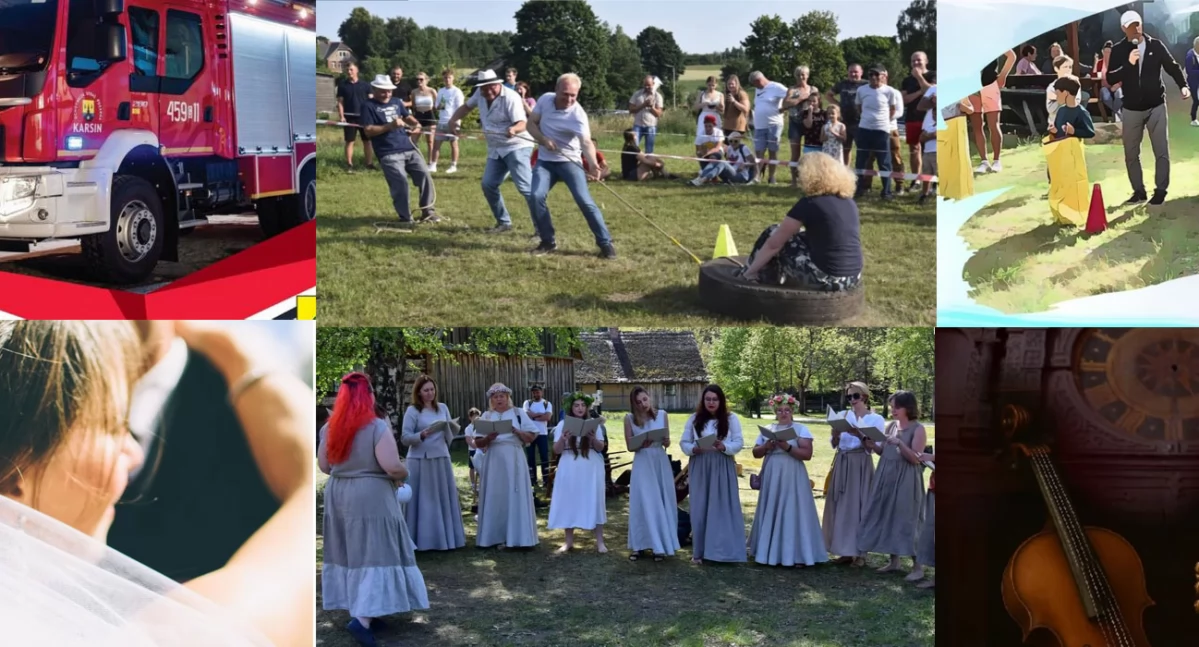 Zapowiedzi, Weekend Jarmarkiem Wdzydzkim Turniejem Sołectw Biesiadą Weselną festynami koncertami - zdjęcie, fotografia