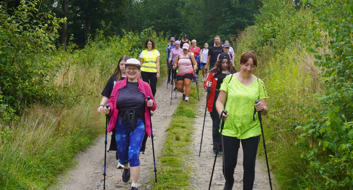 Rozmaitości, relaks piękne widoki nordic walking gminie Stara Kiszewa - zdjęcie, fotografia