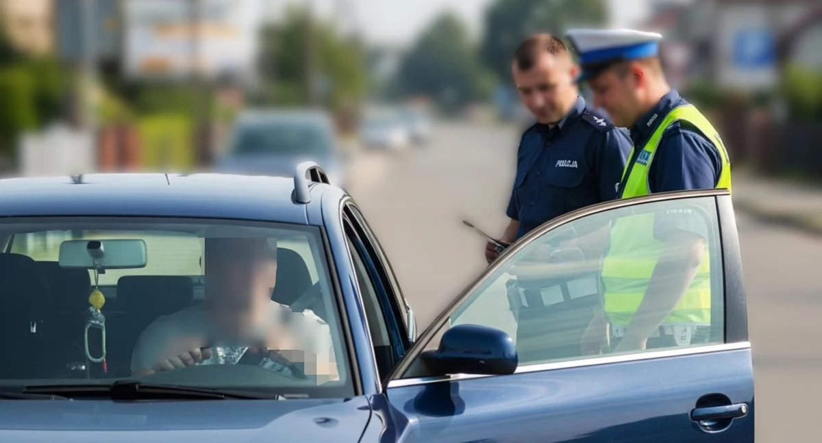 Kronika policyjna, Przekroczył zatrzymał znaku wpadł ręce policji - zdjęcie, fotografia