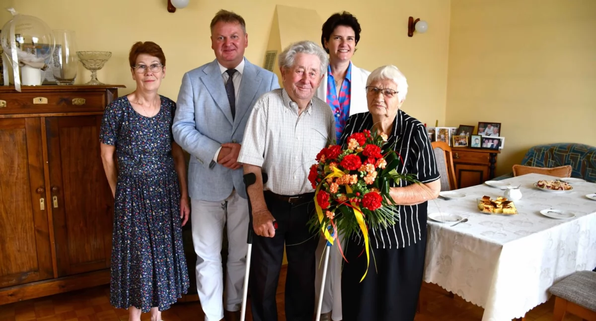 Seniorzy, Pałubickiego Wyjątkowy jubileusz Garczynie! - zdjęcie, fotografia