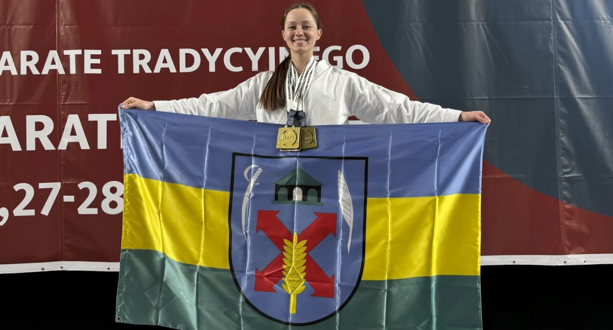 Ludzie i pasje, Magdalena Mielnik Nowej Karczmy reprezentantka Polski karate kończy karierę! - zdjęcie, fotografia