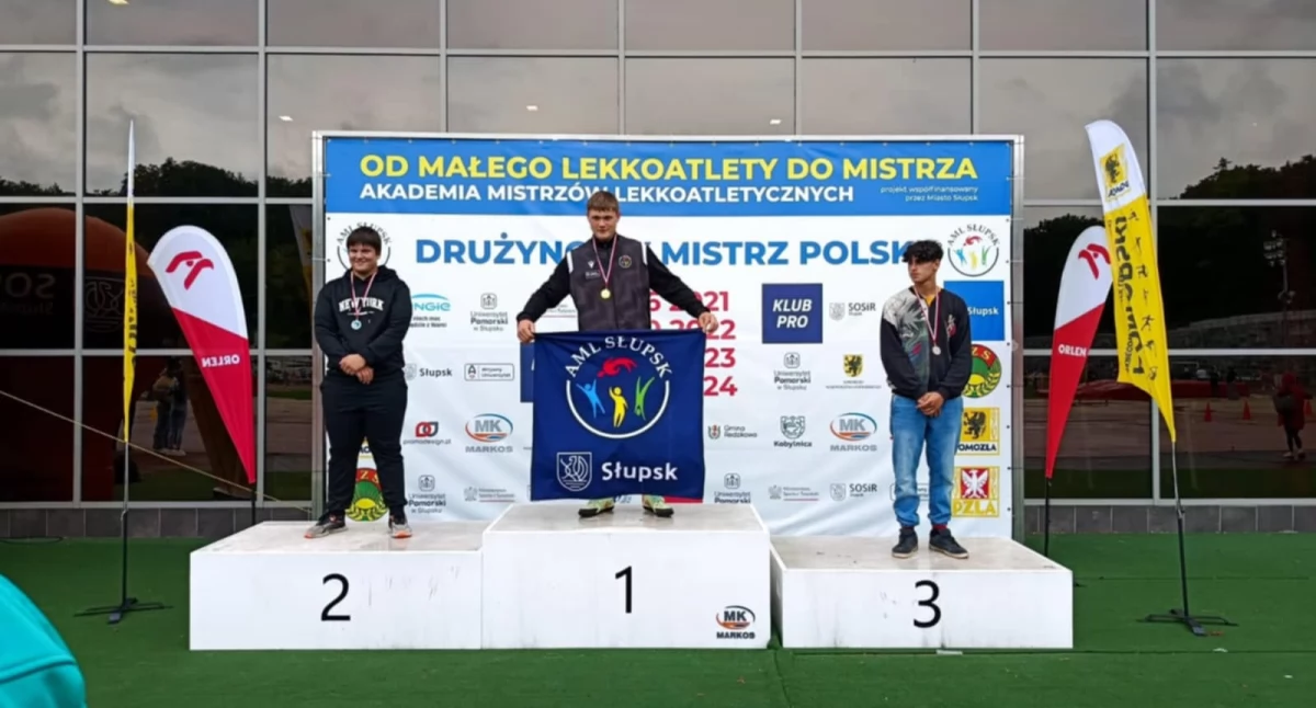 Lekkoatletyka, Zawodnicy Lipusz Słupska wracają trzema medalami - zdjęcie, fotografia