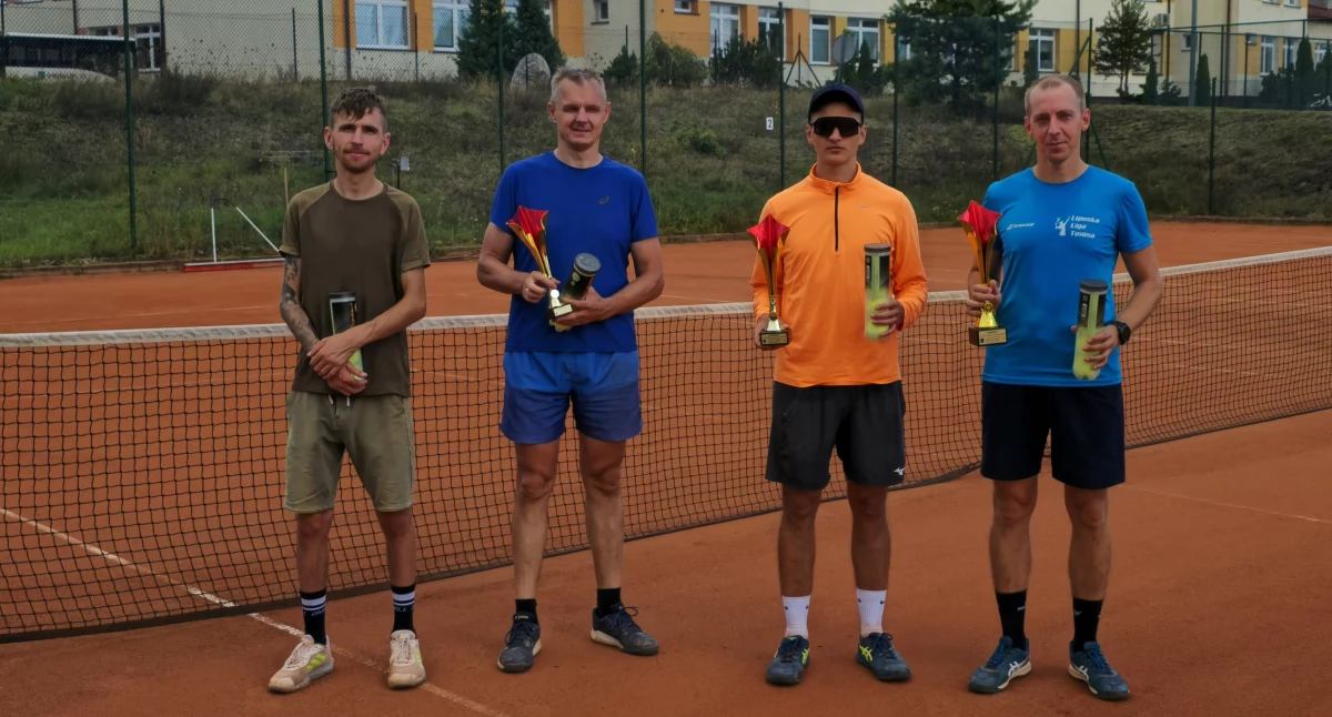 Tenis, Historyczny triumf Pawła Kurszewskiego turnieju tenisowego Złoty Liść - zdjęcie, fotografia