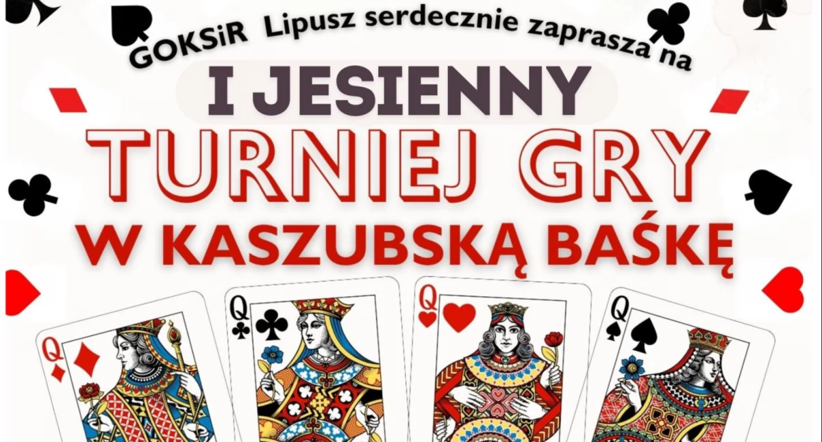 Baśka, Jesienny Turniej Kaszubską Baśkę Karciane emocje Lipuszu - zdjęcie, fotografia