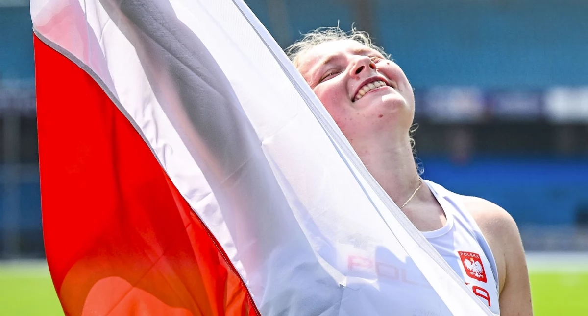 Lekkoatletyka, Faustyna Kotłowska mistrzynią świata rzucie dyskiem Medal wywalczyła Dehli! - zdjęcie, fotografia