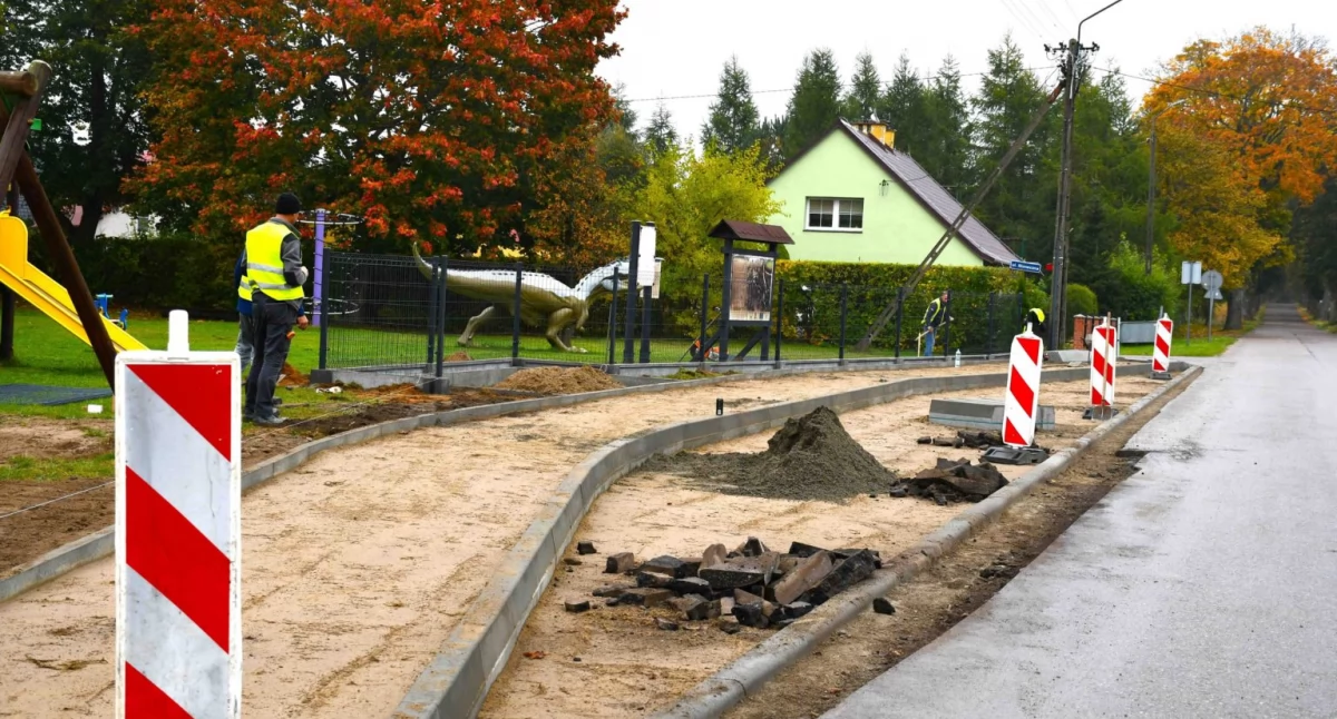 Inwestycje, Będzie bezpieczniej Ważna inwestycja Wysinie - zdjęcie, fotografia