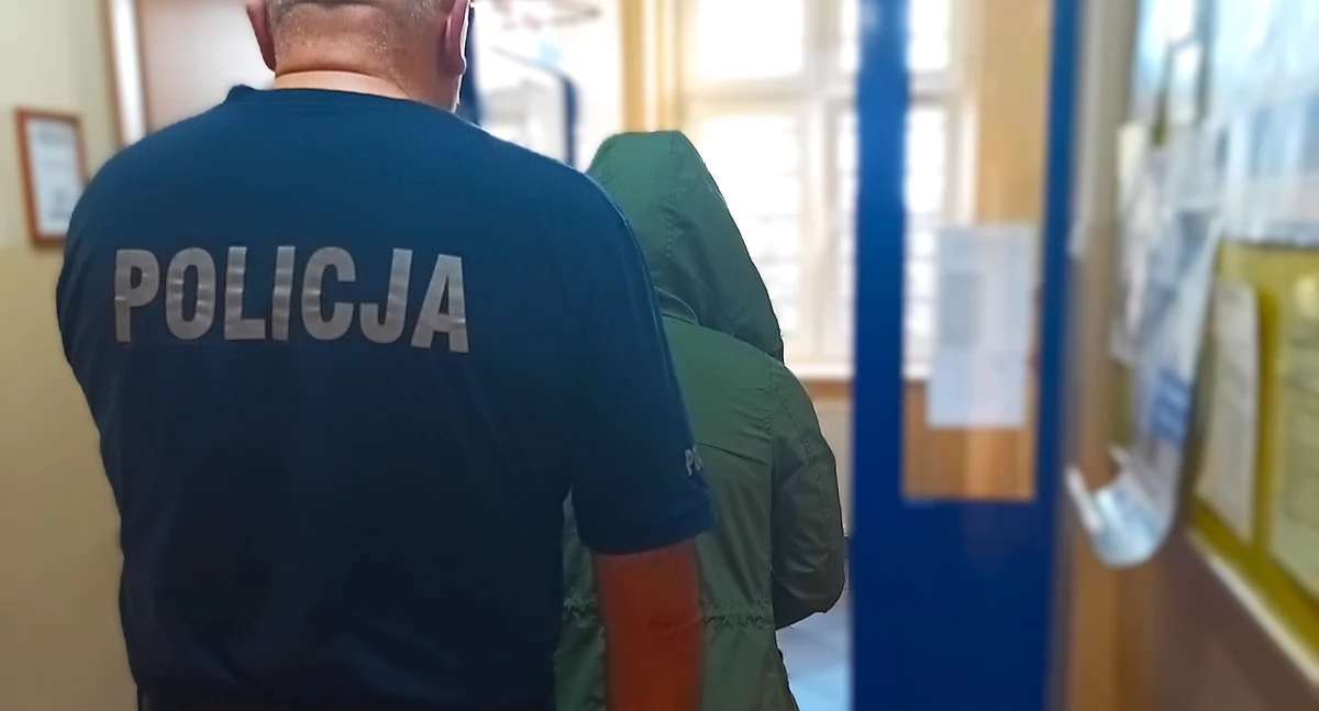 Kronika policyjna, Awantura stacji benzynowej zakończyła zatrzymaniem poszukiwanego latka - zdjęcie, fotografia