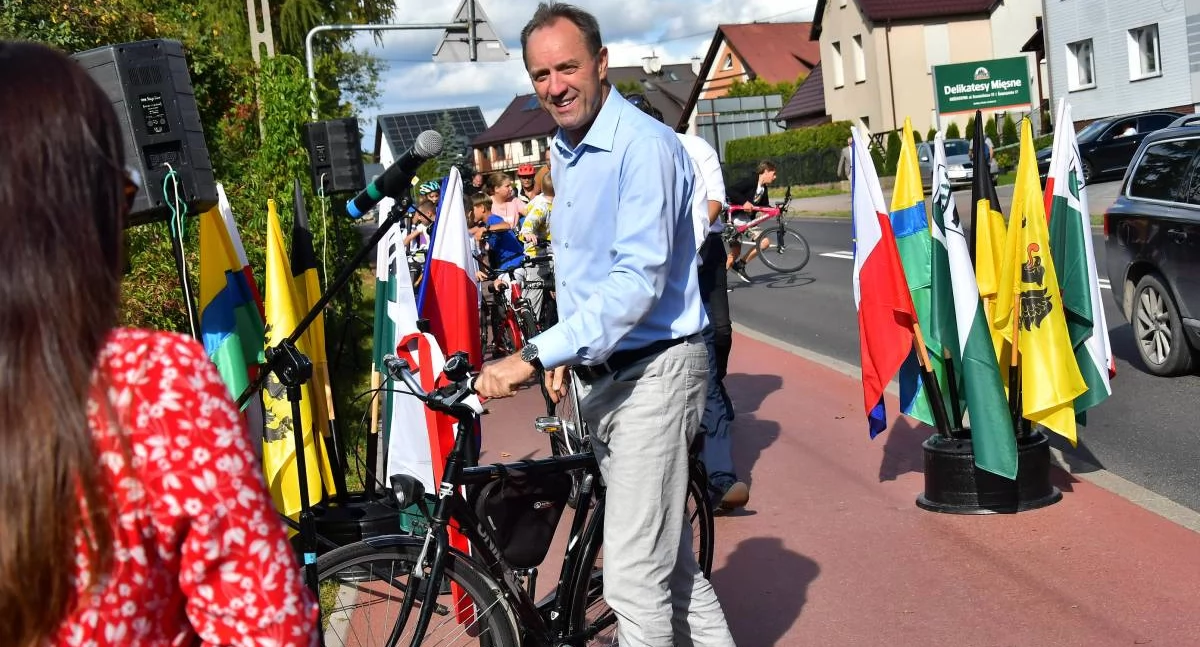 Inwestycje, Ścieżka rowerowa około połączyć powiaty! - zdjęcie, fotografia