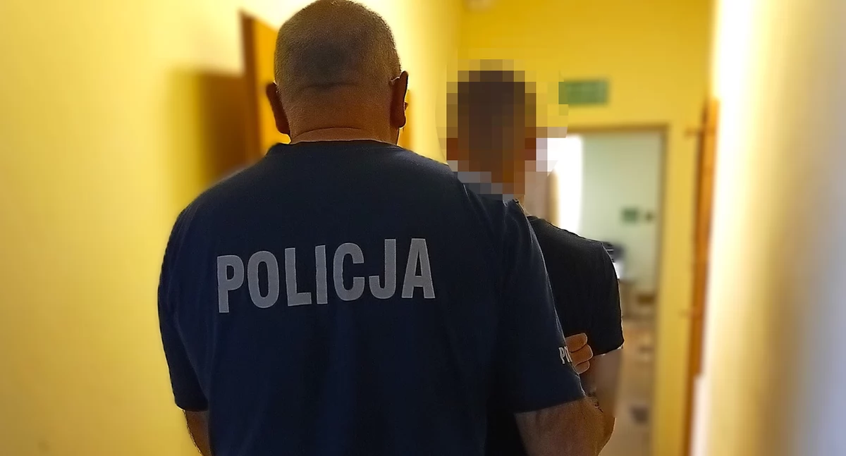 Kronika policyjna, Trzej poszukiwani mężczyźni rękach policji - zdjęcie, fotografia