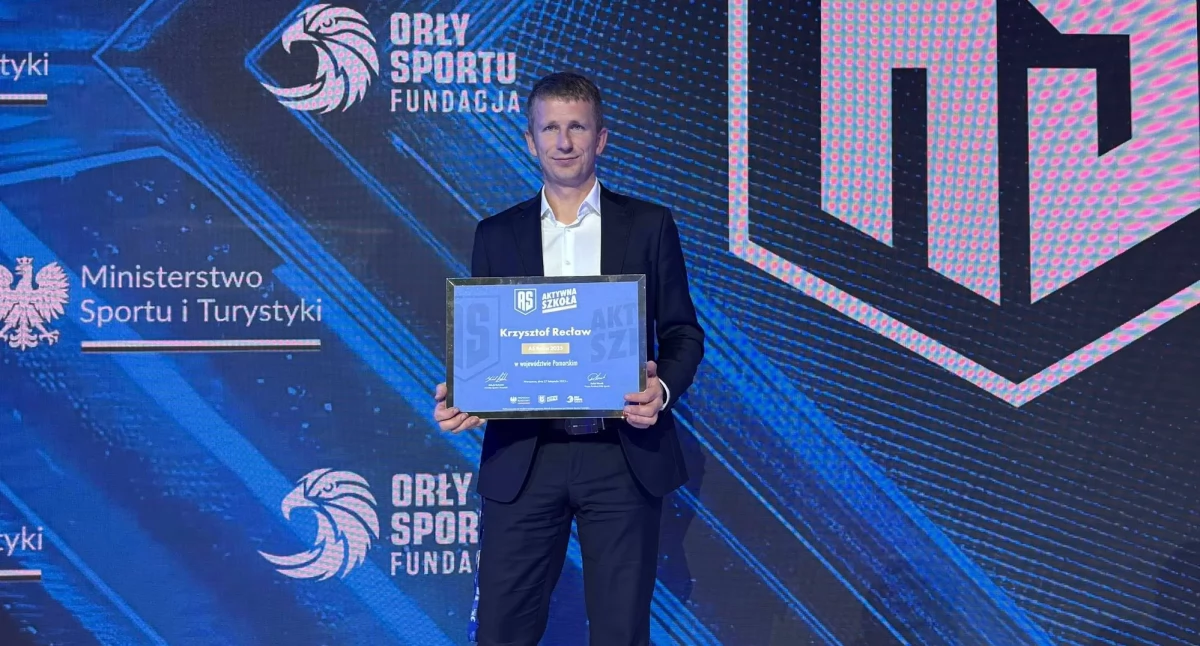 Ludzie i pasje, Krzysztof Recław prestiżową nagrodą Ministerstwa Sportu Turystyki - zdjęcie, fotografia