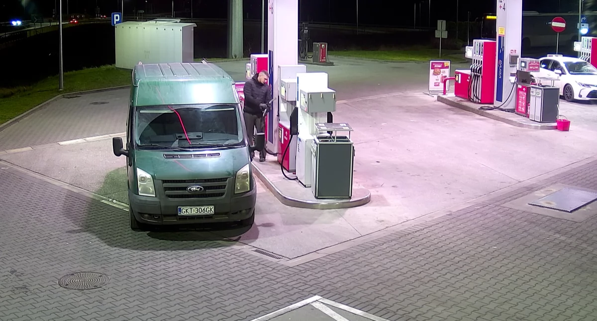 Kronika policyjna, Ukradł prawie litrów paliwa! Poszukuje policja! - zdjęcie, fotografia