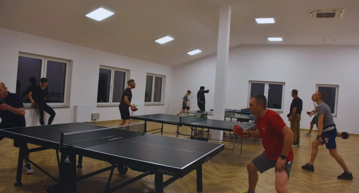 Tenis, Turniej tenisa Lipuszu drugą rundę - zdjęcie, fotografia