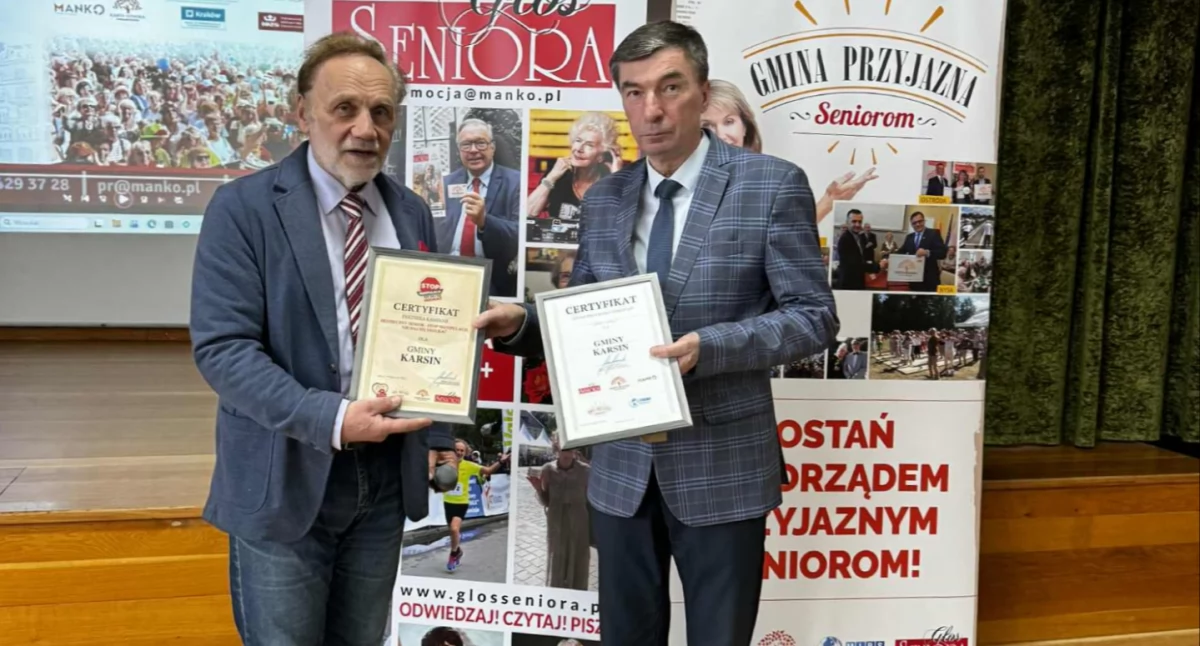 Seniorzy, Gmina Karsin stawia seniorów! - zdjęcie, fotografia