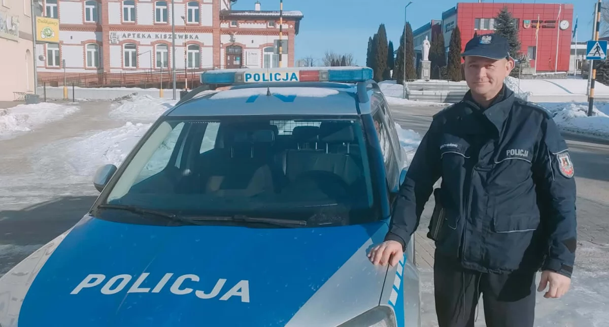 Kronika policyjna, Zaniedbany zamknięty mieszkaniu Interwencja dzielnicowego Starej Kiszewie - zdjęcie, fotografia