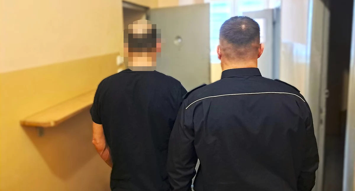 Kronika policyjna, Fałszywe tablice golfie latek zatrzymany przez policję - zdjęcie, fotografia