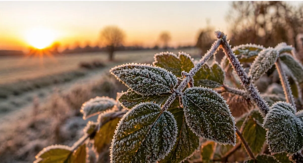 Ostrzeżenia pogodowe, mrozem Meteorolodzy ostrzegają przed przymrozkami gruncie - zdjęcie, fotografia