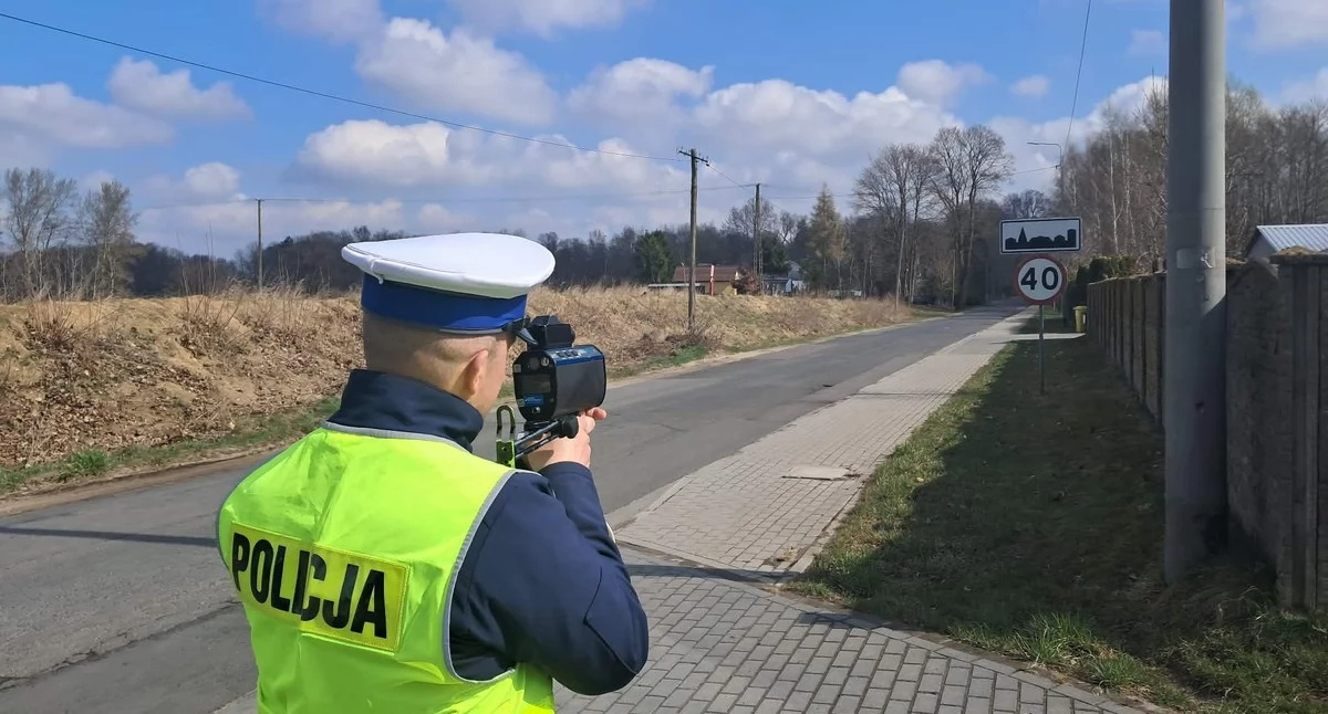 Policja, Majówka kontrolą policji - zdjęcie, fotografia