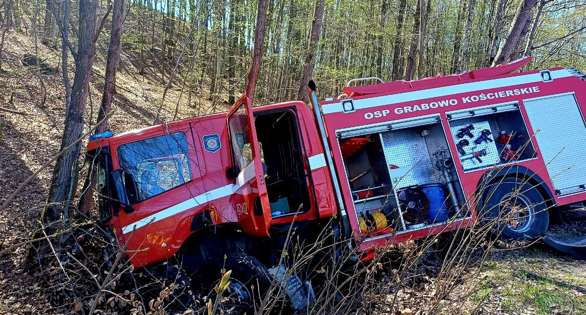 Wypadki, Śmiertelny wypadek udziałem strażackiego! - zdjęcie, fotografia