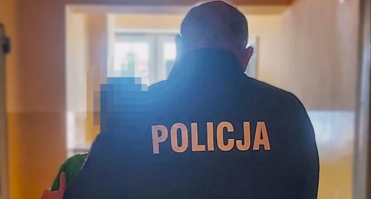 Kronika policyjna, Skazany przestępstwa seksulane rękach policjantów! - zdjęcie, fotografia