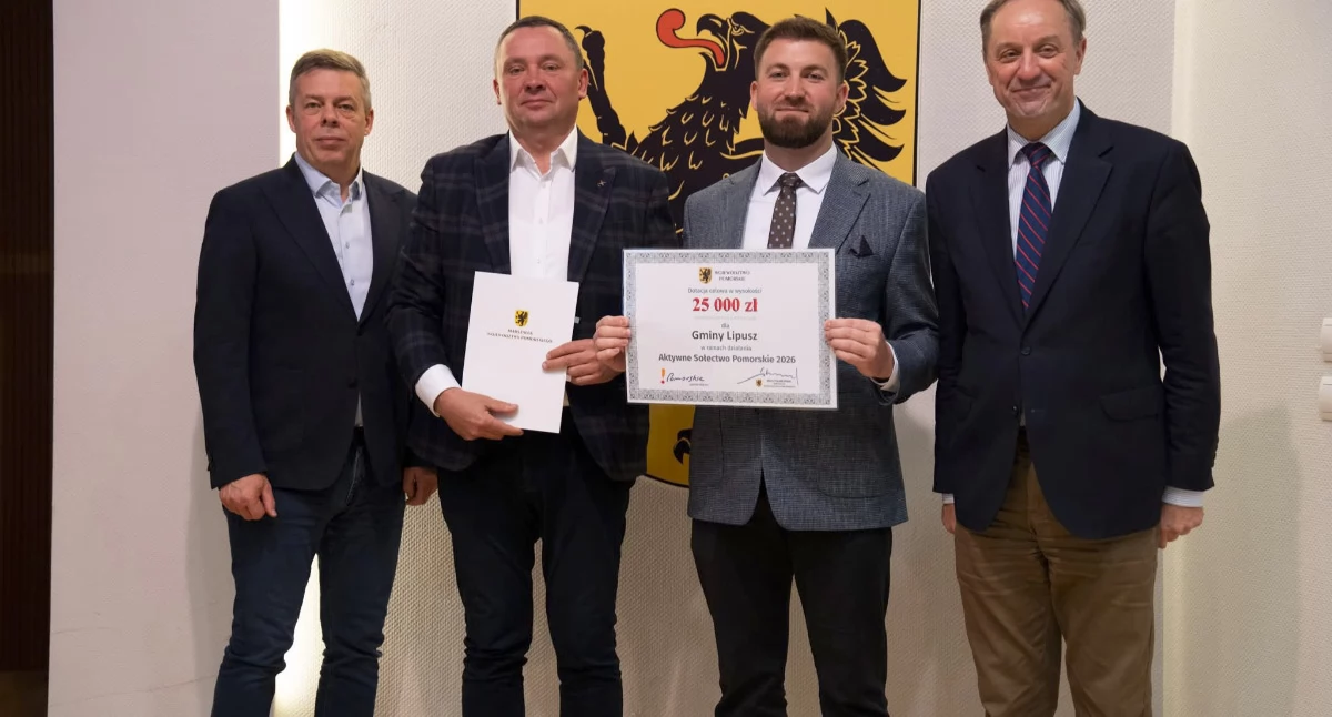 Tu mieszkamy, Tuszkowy jedyne sołectwo powiecie dostanie pieniądze! - zdjęcie, fotografia