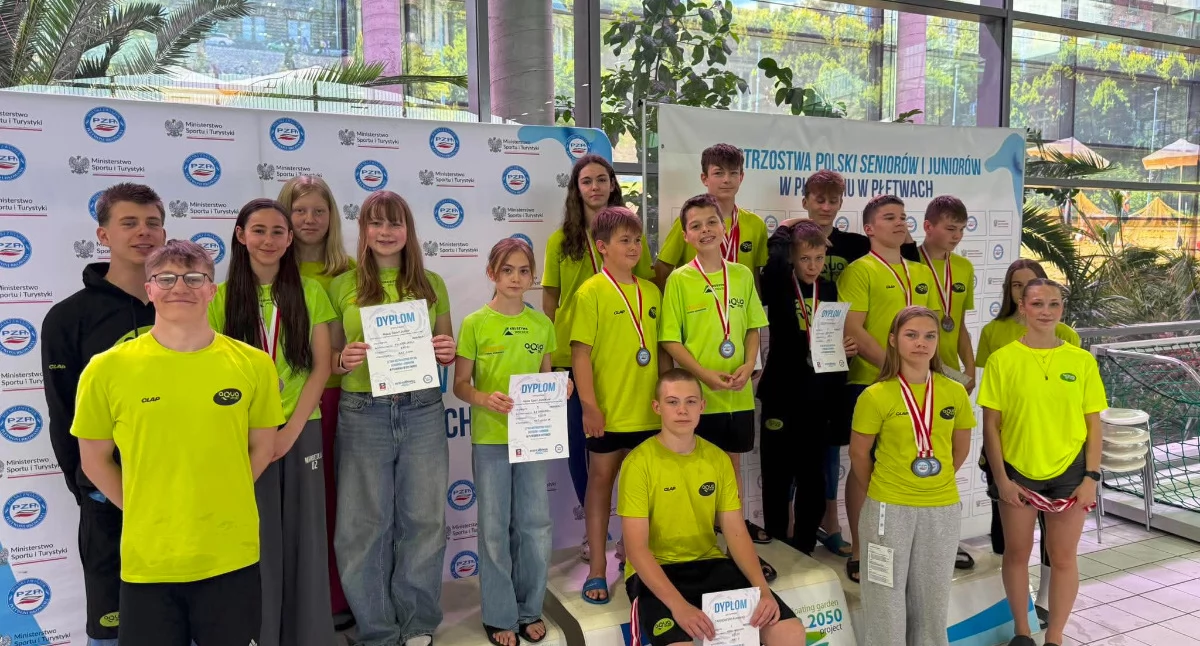 Pływanie, Sport wraca medalami czwarta siła pływania Polsce - zdjęcie, fotografia