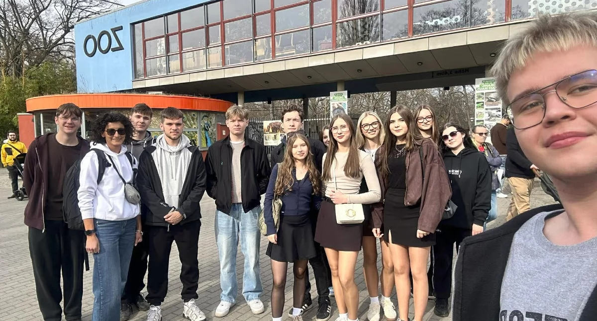 Szkoły średnie, Uczniowie kościerskiego „Ekonomika praktykach Dreźnie Cztery tygodnie sercu Europy - zdjęcie, fotografia