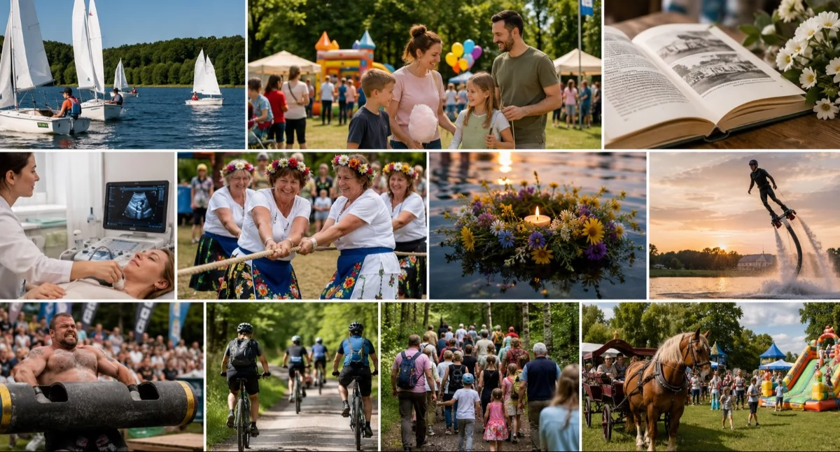 Zapowiedzi, Weekend spartakiadą sobótkami festynami rowerami - zdjęcie, fotografia