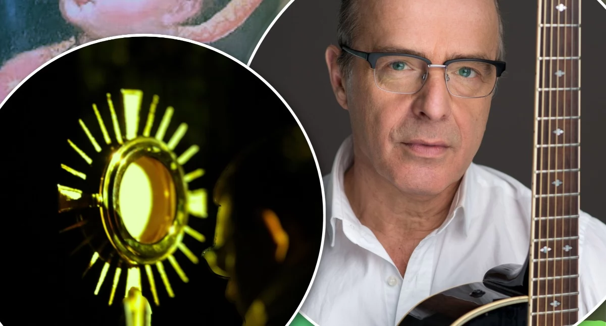 Religia, Kościerzyna świętuje odpust Matki Bożej Królowej Rodzin Uwielbienie koncert świadectwem Pospieszalskiego - zdjęcie, fotografia