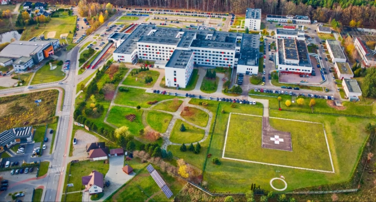 Inwestycje, szpitalu będą mogły lądować maszyny wojskowe Wkrótce rozpocznie modernizacja lądowiska - zdjęcie, fotografia
