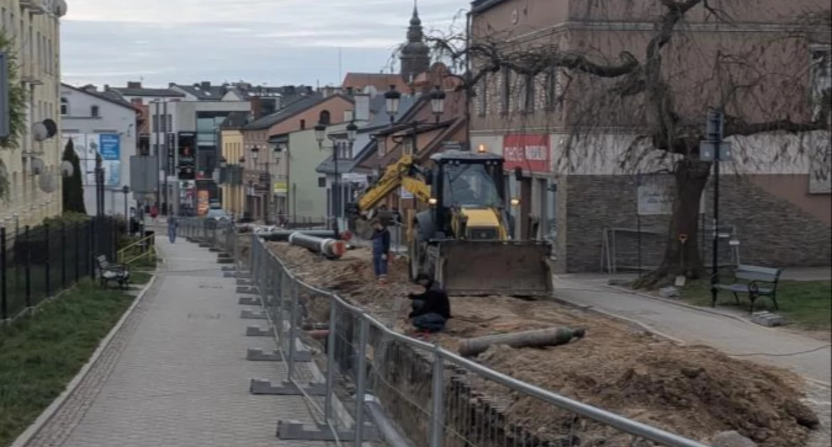 Transport, Utrudnienia centrum Kościerzyny! Zmiany Świętojańskiej! - zdjęcie, fotografia