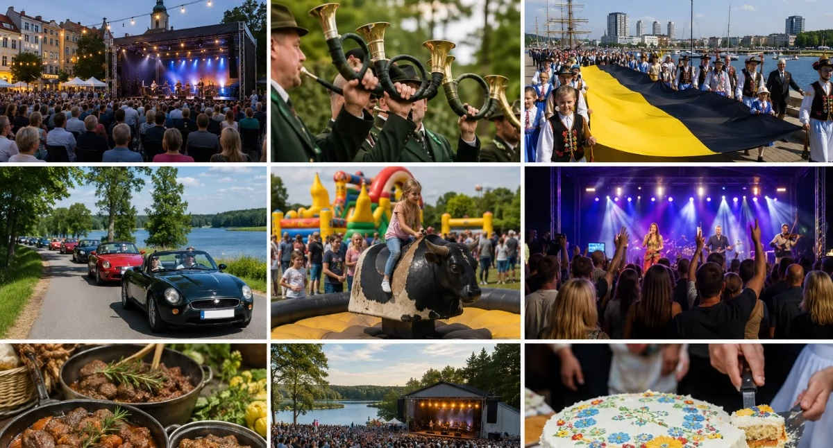 Zapowiedzi, Weekend powiecie kościerskim Koncerty festiwale jubileusze kaszubskie święto pełne atrakcji - zdjęcie, fotografia