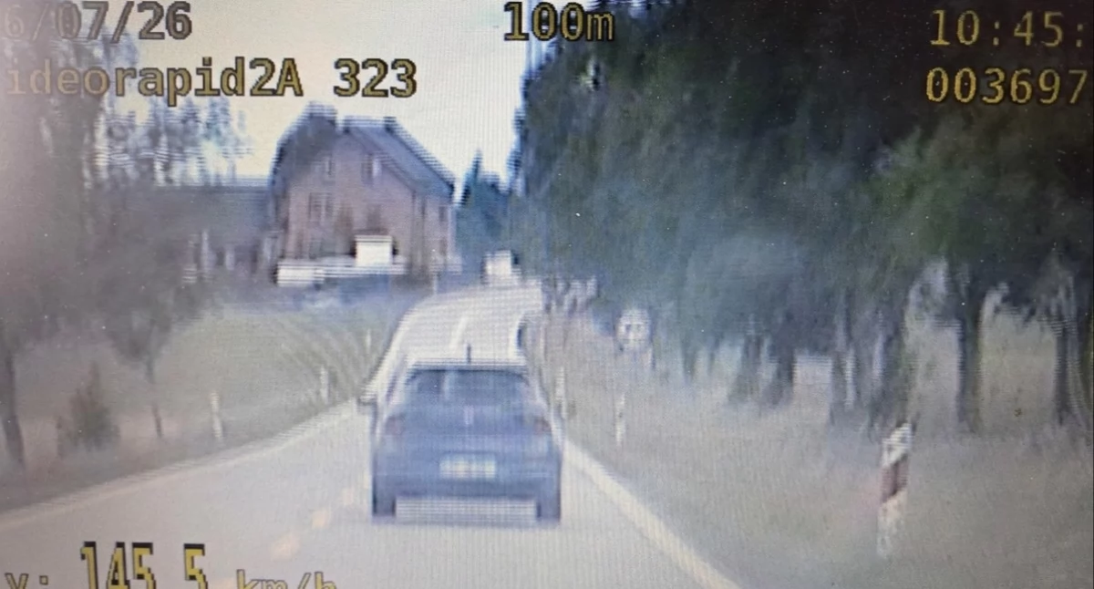 Kronika policyjna, Przekroczyli prędkość Stracili prawo jazdy zapłacą tysiące złotych - zdjęcie, fotografia