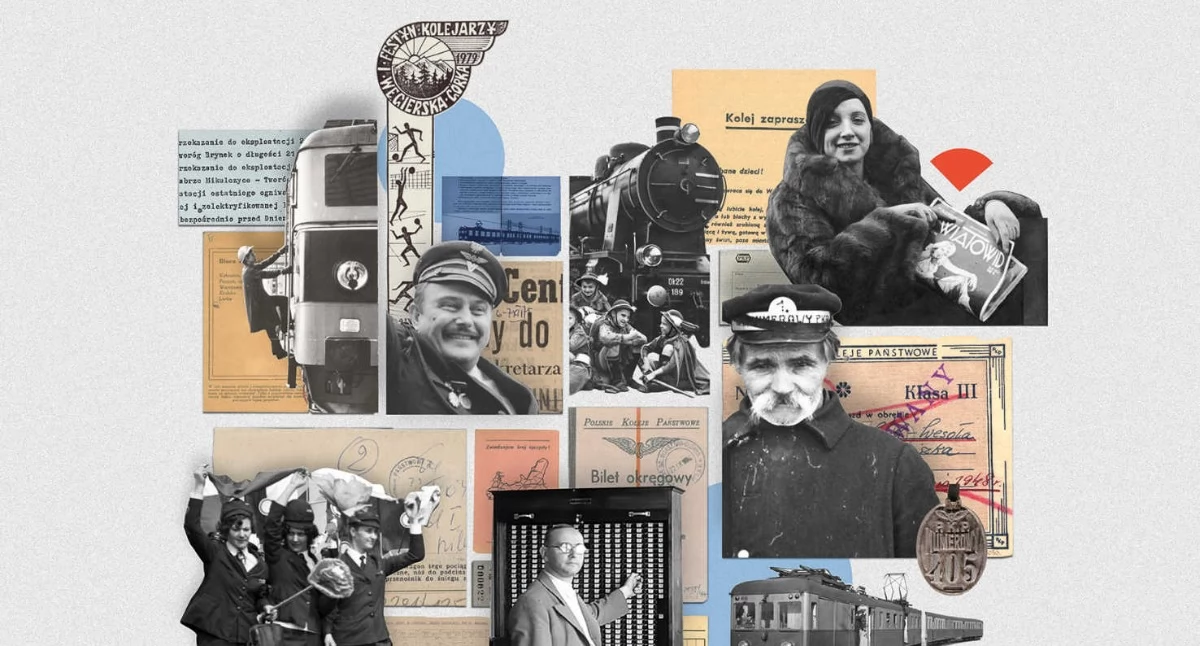 Historia, stare bilety zdjęcia dokumenty kolejowe Mogą stać częścią historii Polski - zdjęcie, fotografia