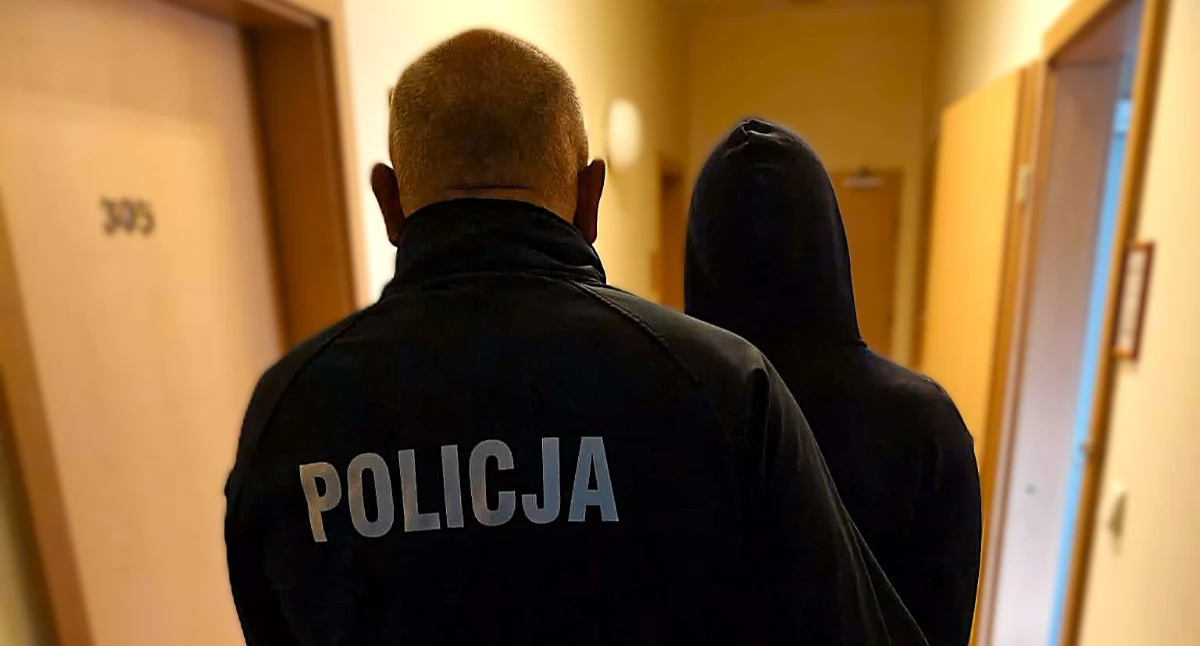 Kronika policyjna, Zatrzymanie Liniewie wyrok następnego - zdjęcie, fotografia