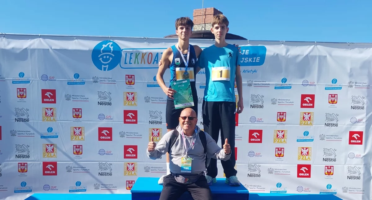 Lekkoatletyka, Jakub Pepliński Kacper Tyczka najlepsi Polsce! - zdjęcie, fotografia