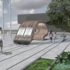 Poprzedni projekt rewitalizacji otoczenia pomnika Józefa Wybickiego /fot....