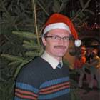 Eugeniusz Pryczkowski, w tle Spiewne kwiotczi z Banina /fot. Maciek Łyszkiewicz