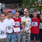 Boker Kościerzyna w składzie (od lewej): Karol Rzeszewicz, Mateusz Kąkol, Michał...