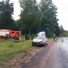 Wypadek na odcinku Lipusz - Bałachy /fot. nadesłane