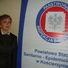 Naszą redakcję po sanepidzie oprowadzała dyrektor Grażyna Greinke /fot. dad