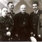 Członkowie przedwojennej Komendy Hufca ZHP Kościerzyna (rok ok. 193738) od lewej...