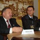W konferencji z Markiem Biernackim brał udział m.in. Dariusz Janta /fot. dad