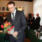 Piotr Lizakowski oficjalnie został starostą na poniedziałkowej sesji /fot. dad
